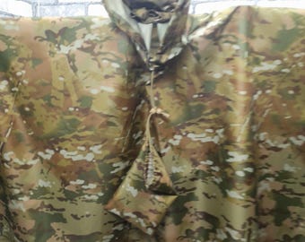 Poncho Tactique Imperméable Militaire ZSU Ukraine - Kaki - 2024 Neuf