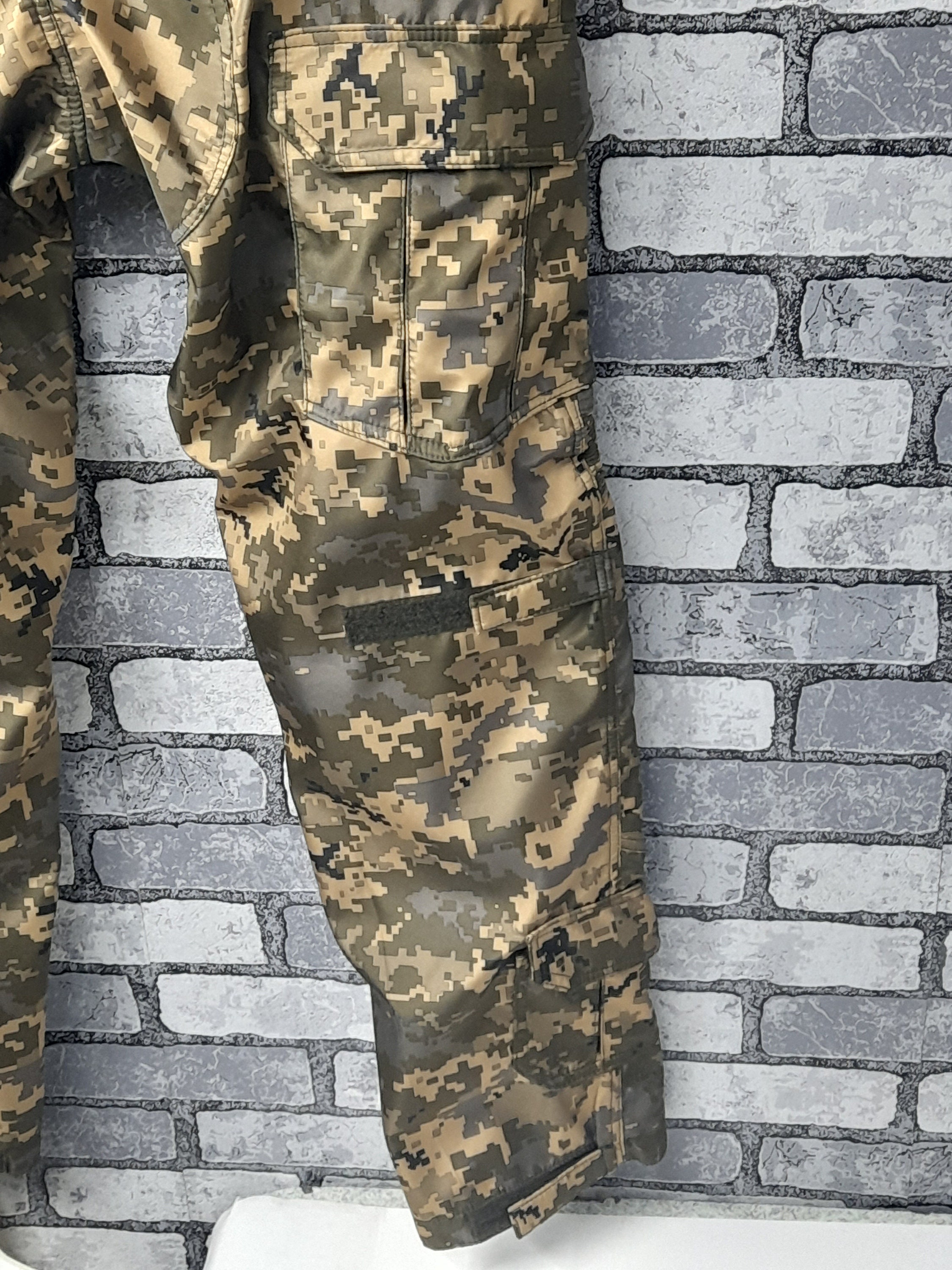 Ukrainian Pixel Tactical Pants With Knee Pads. Pixel Mm14 Trousers