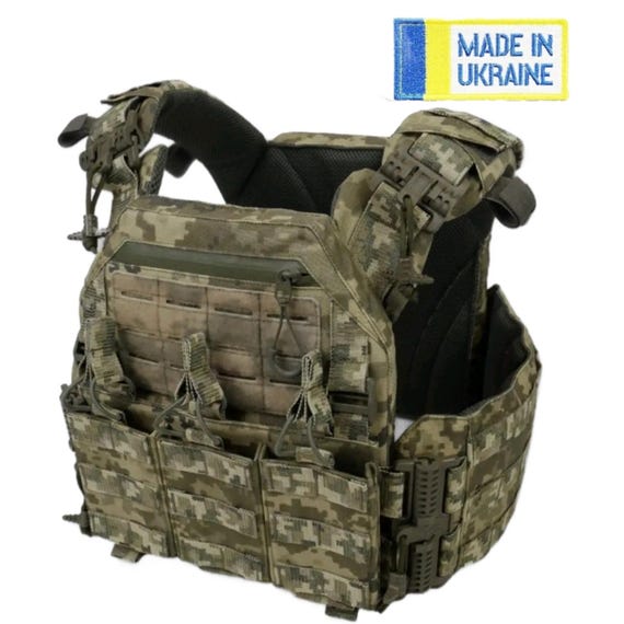 Ukrainian MM14 Plate Carrier PTNPNX GU3 - Professional Bulletproof