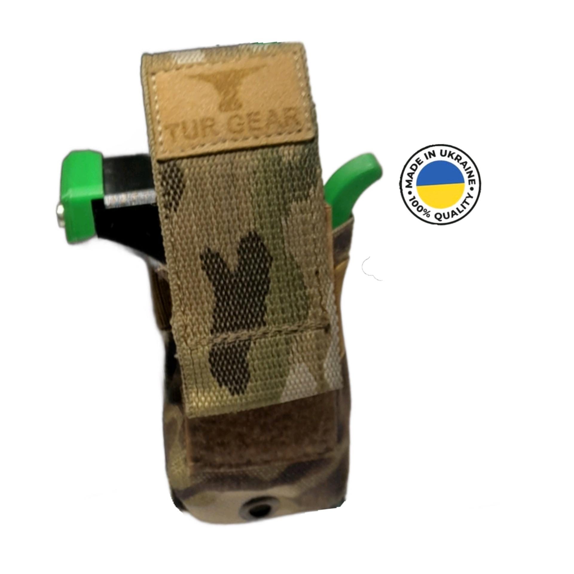 Professional Multitool Pouch with Adjustable MOLLE Strap. Small PTNPNX Pouch/Bag for a Knife, a Gun Ammo, Quick Bullet Loading Tool