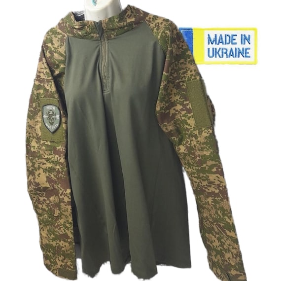 Ukrainian Tactical Shirt. Summer Military Uniform. Uniform of the