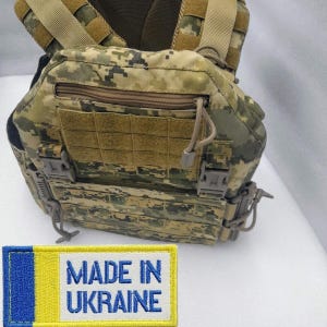 Ukrainian Pixel Plate Carrier PTNPNX gen.3 pro. Pixel Body Armor. Size Adjustment L XL.
