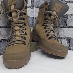 Ukrainian Leather Army Boots High-strength Combat Winter Boots