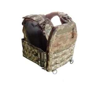 Ukrainian Pixel MM14 Plate Carrier PTNPNX CS Line Pro. Pixel Body Armor. Size Adjustment L XL.