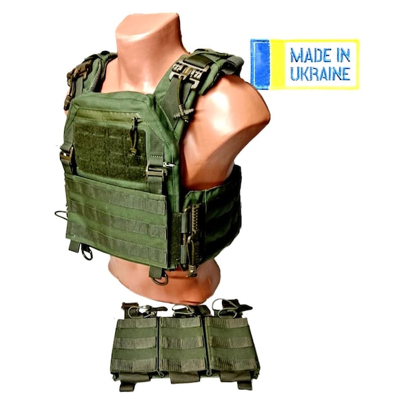 Ukrainian Ranger Green Plate Carrier PTNPNX GU3 - Professional