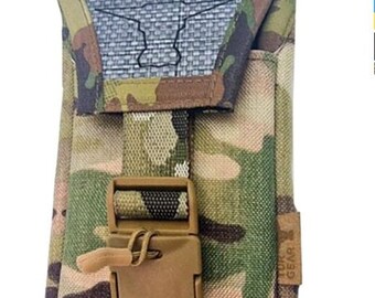 Molle phone cases PTNPNX. Cover | Bag for smartphones, GPS navigators, power banks, iphone. With a magnetic lock and kevlar. Multicam molle.