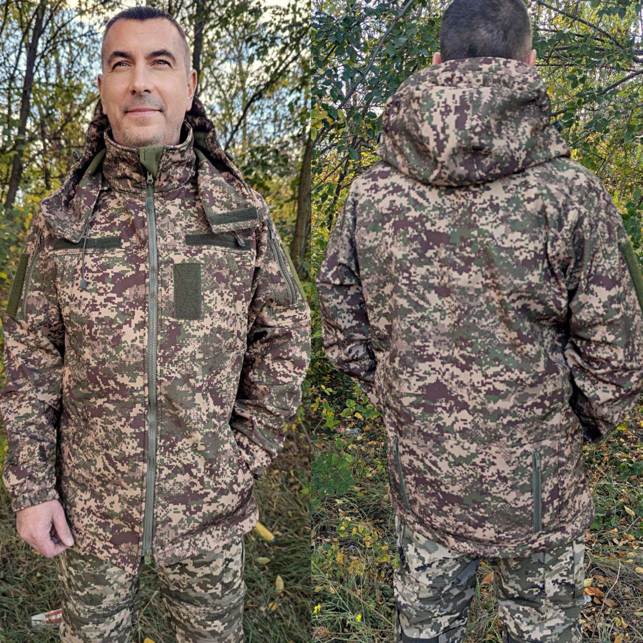 Tactical Softshell Jacket Spring Fall | Ukrainian National Guard