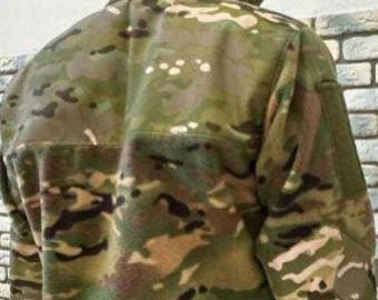 ウクライナ軍タクティカルフリースジャケット、マルチカムミリタリー