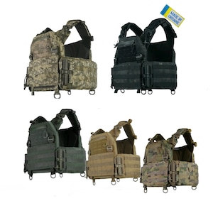 Ukrainian  Plate Carrier PTNPNX GU gen.3 Pro. MM14 / Black / Ranger Green / Coyote / Multicam Body Armor. Size Adjustment M-XXL.