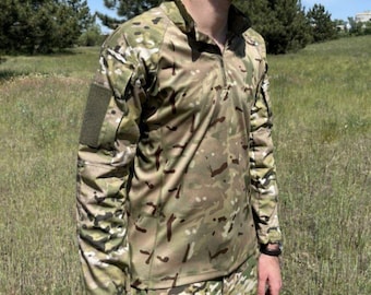 Vintage Military Combat Shirt - Ubaks Inspired by Ukrainian Armed