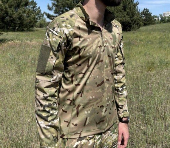 Vintage Military Combat Shirt - Ubaks Inspired by Ukrainian Armed