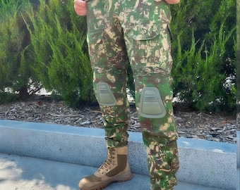 ウクライナ軍戦闘ズボン - 迷彩タクティカルパンツ プレデターパターン