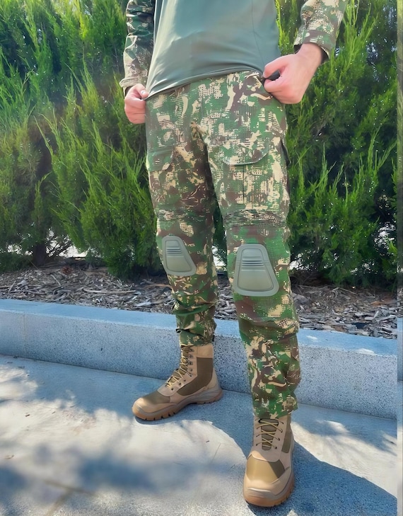 ウクライナ軍戦闘ズボン - 迷彩タクティカルパンツ プレデターパターン