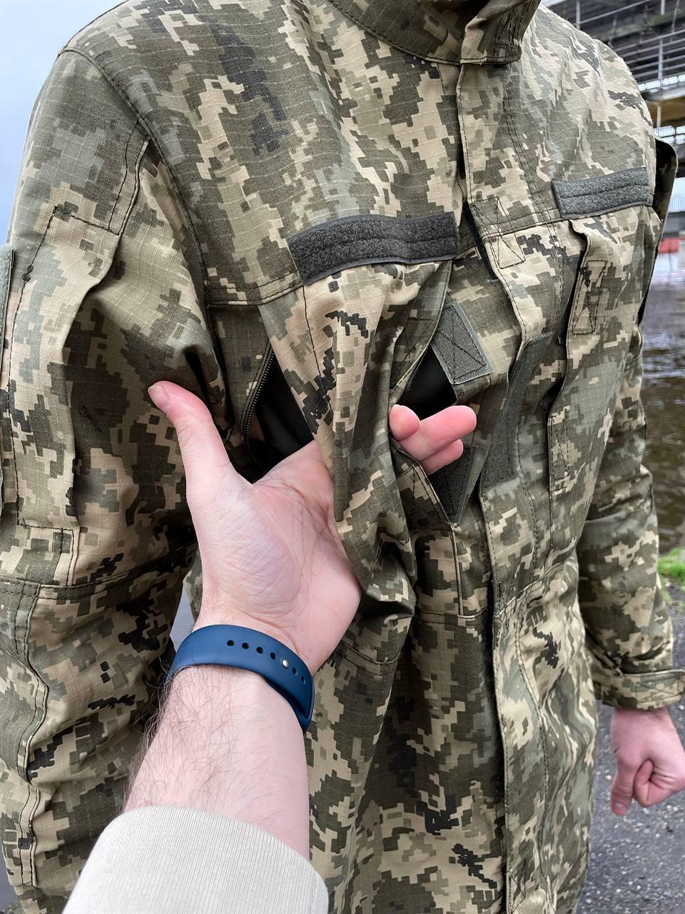 Ukrainian Original Combat Jacket. Tactical Pixel Mm14 Military