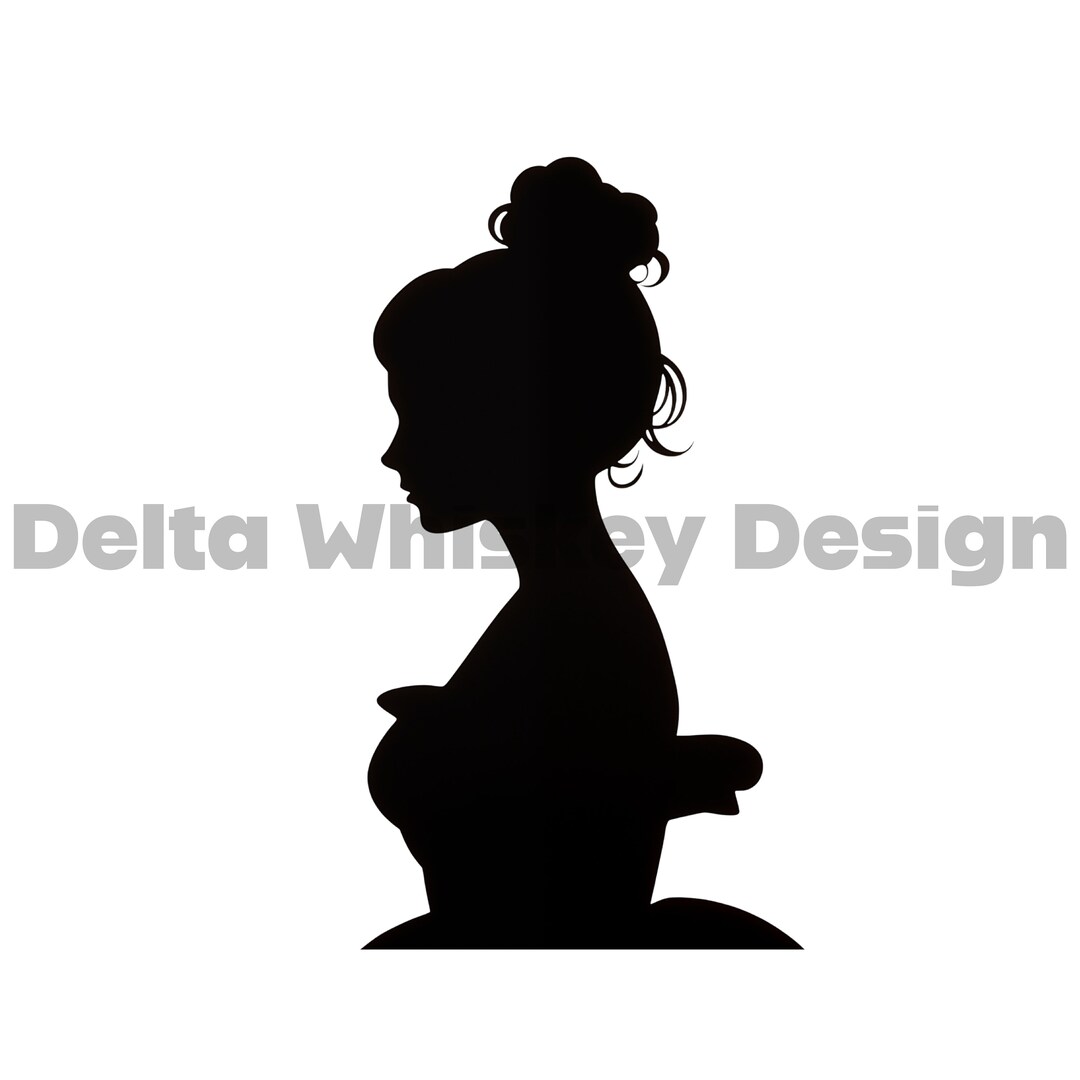 Belle Silhouette, Silhouette, Silhouette Svg, Female Silhouette, Dancer ...
