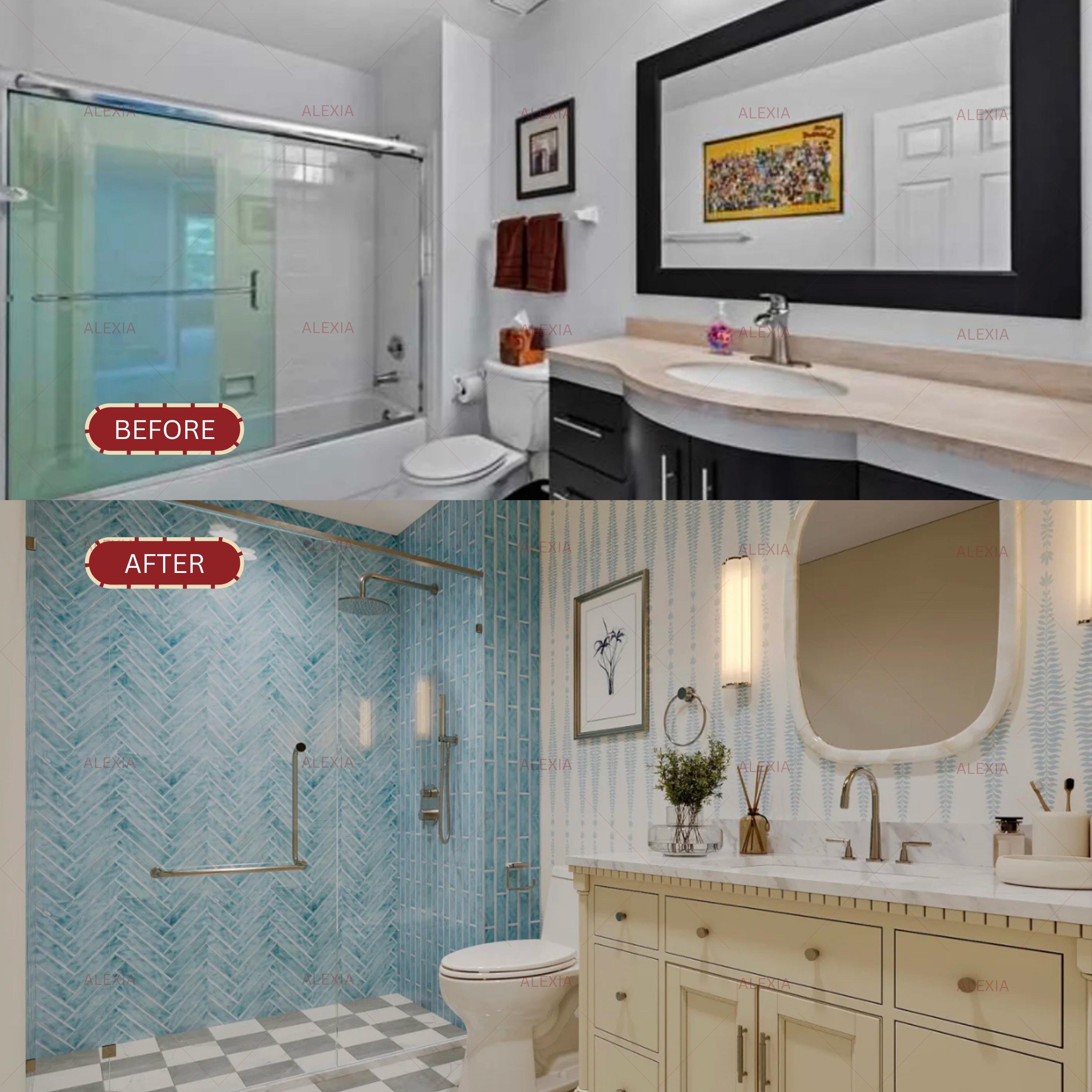 CUSTOM 3D BATHROOM Design | Interior Design | Bathroom Renovation ...