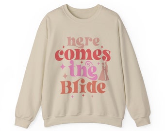 Here Comes the Bride: Boho Bliss Sweatshirt for the Stylish Bride-to-Be