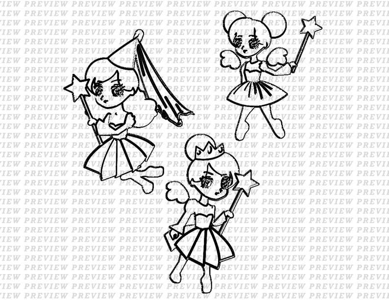 DIGITAL - Princess Coloring Pack (5 IMAGES!) - Etsy