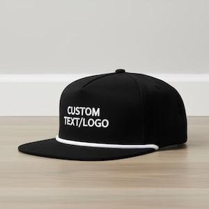 Anpassad broderad Richardson Umpqua-keps | Flat Bill Snapback Streetwear-keps