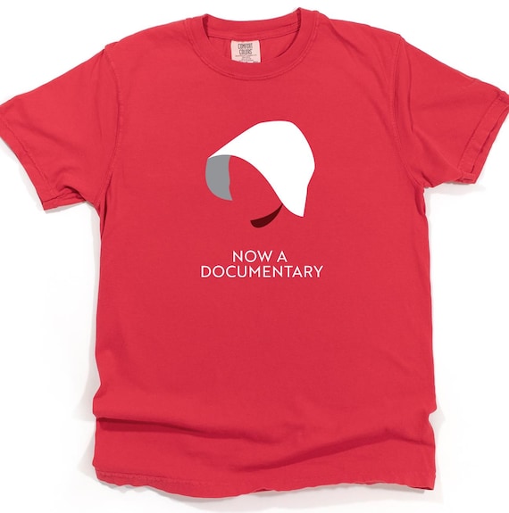 Now A Documentary Dystopian T-Shirt, Wings Bonnet Graphic, Election Reflection, Feminist Gift for Mourning and Resilience