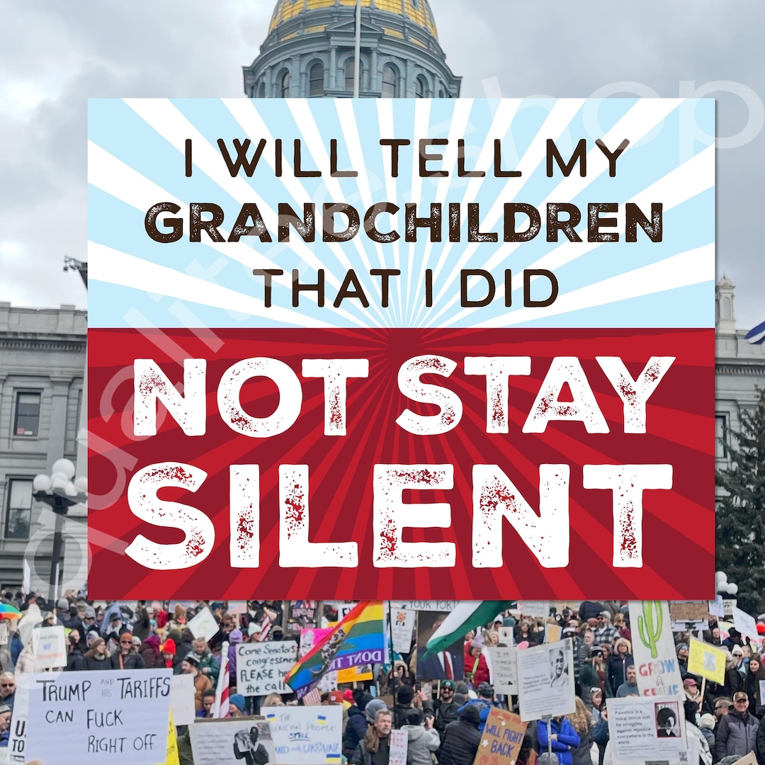 If You’re Not Angry You Haven’t Been Paying Attention Protest Sign ...