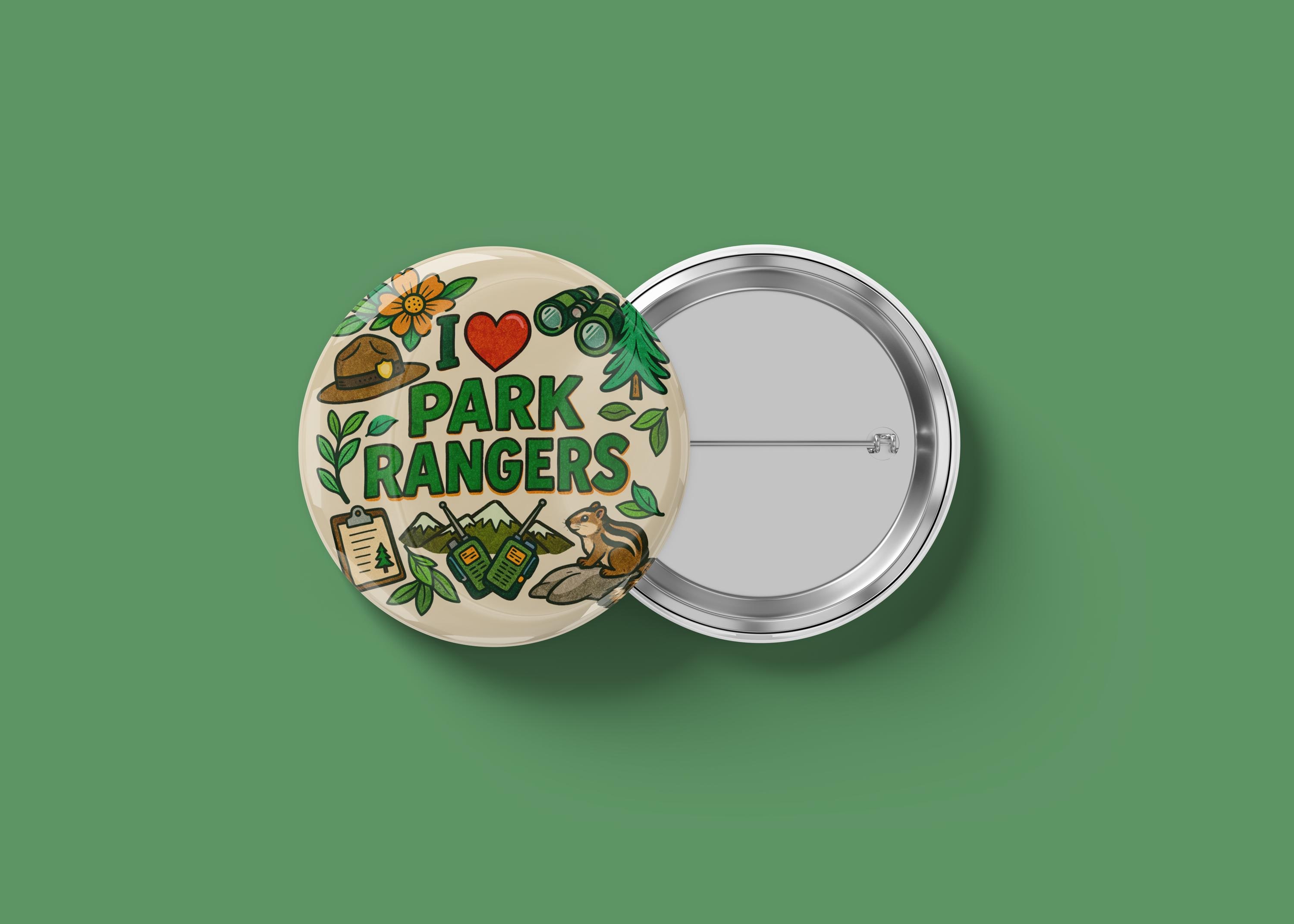 Protect Our National Parks Button – I Heart Park Rangers ...