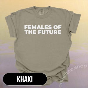 Frauen der Zukunft Shirt, feministisches Komfortfarben T-Shirt, linke Frauenrechte Shirt, freiheitliche Frauen T-Shirt, Zukunft ist weiblich T-Shirt