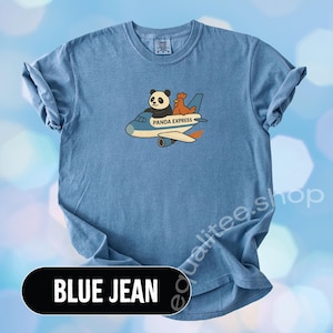 T-shirt Panda Express Funny Comfort Colors - T-shirt graphique avion panda kawaii, chemise poulet orange - chemise Anti Trump Air Force One