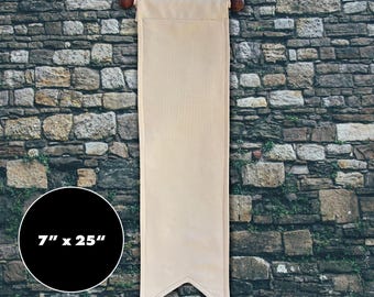 Premium Enamel Pin Display Banner – Handmade & Built for Serious Collectors, Holds 60 Pins, Medieval Style Design, 7 x 25 inches