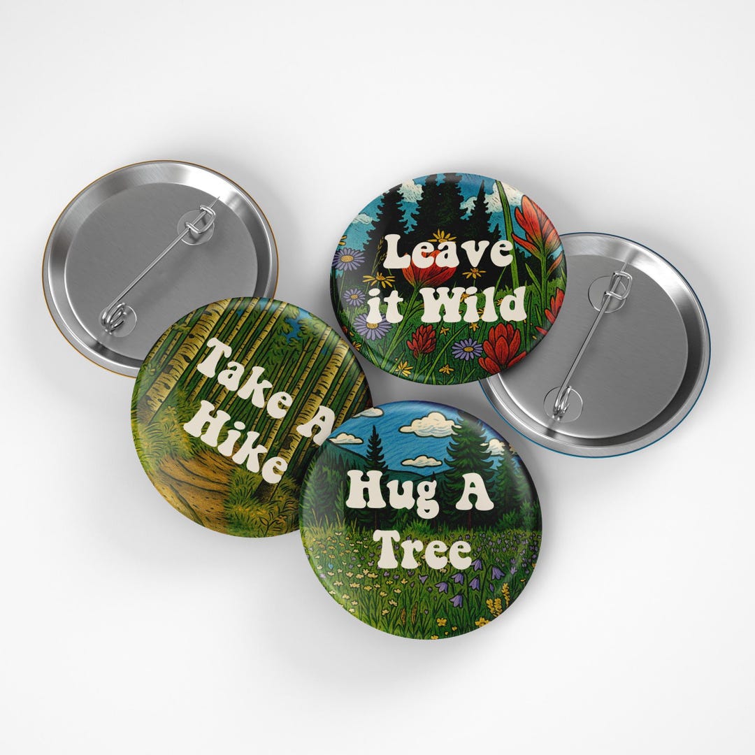 Hiking and Protect Our National Parks Buttons – I Heart Park Rangers ...
