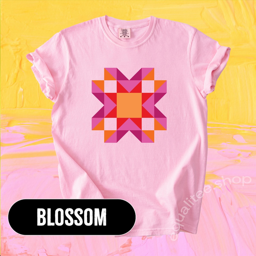 Pride Quilt Square Shirt Subtle LGBTQ Comfort Colors Tee