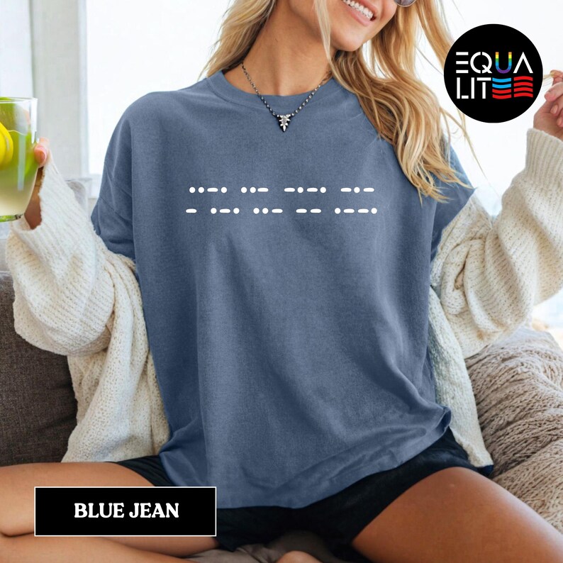 Subtle Morse Code F*** Trump Political Protest Tee With Hidden Message ...