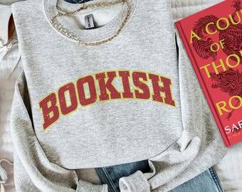 Fantasy Bookish Sweatshirt - ACOTAR-Inspired for Fans of Courtly Tales & Reading Escapism, Gift for Acotar lover