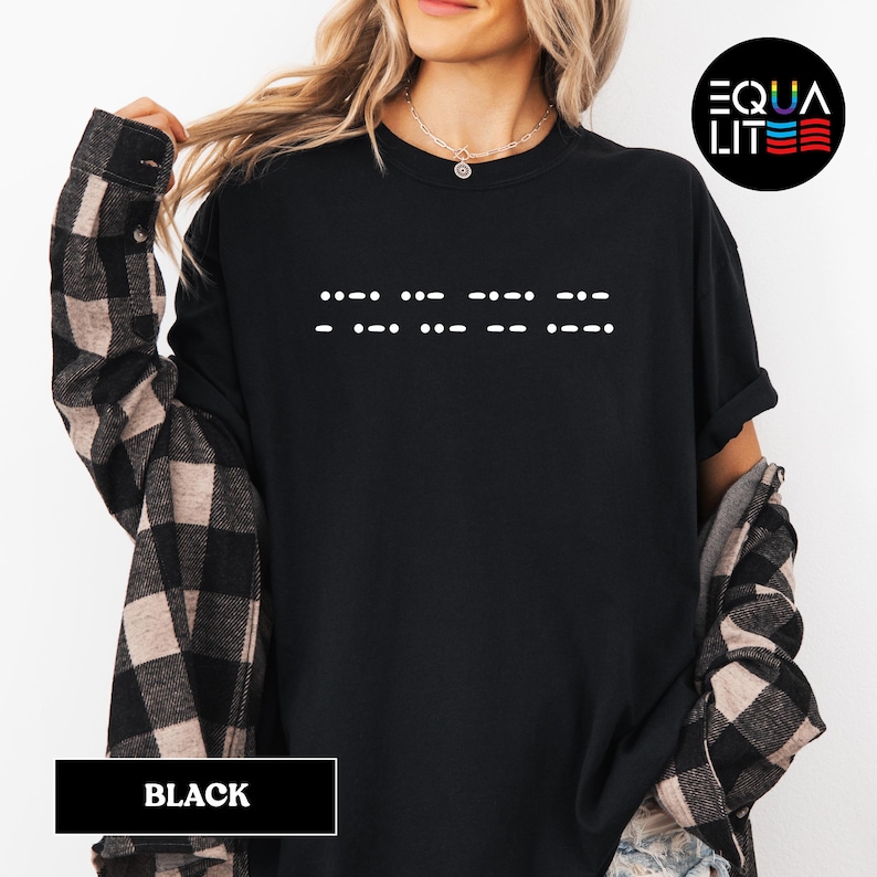 Subtle Morse Code F*** Trump Political Protest Tee With Hidden Message ...