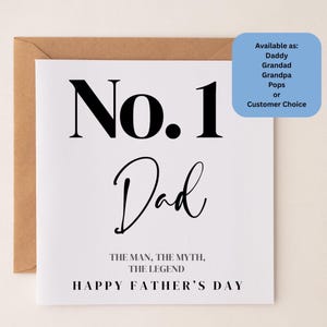 Carte fête des pères n°1 grand-père papa papa pops grand-père grincheux heureux carte de fête des pères cadeau pour grand-père papa lui