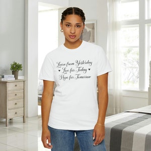 Gifts for recovery motivational T-Shirt for women cute graphic tee mental health support and awareness gifts for friends and family