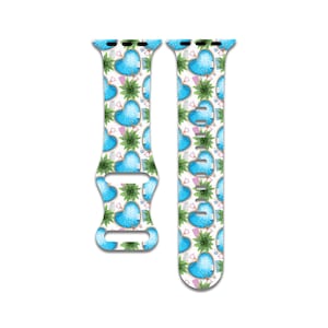 Pool Girl, Love, Ocean, Sea Watch Band Compatible with Apple Watch Series 1-9, 38mm, 40mm, 41mm, 42mm, 44mm, 45mm, 49mm, SE, SE2, Ultra 2