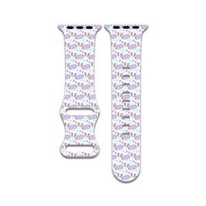 Beach Radio, Sandals, Tropical, Beach Vibes Apple Watch Band for Women and Men, Compatible with Series 1-9, SE, SE2, Ultra – 38mm to 49mm
