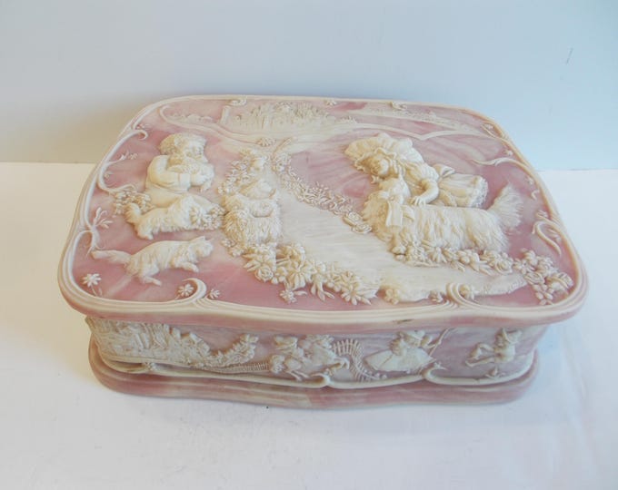 Rare~genuine~incolay~box~fairytale~nursery Rhymes~little Bo-peep~jack ...
