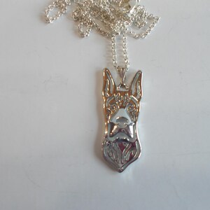 Great Dane~Necklace Pendant~Old~Stock~Great Dane~Dog~Jewelry~Womans~Girls~Dog~Show~Gift