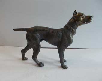 アンティーク〜グレートデーン〜犬〜彫像〜置物〜30年代〜40年代〜犬