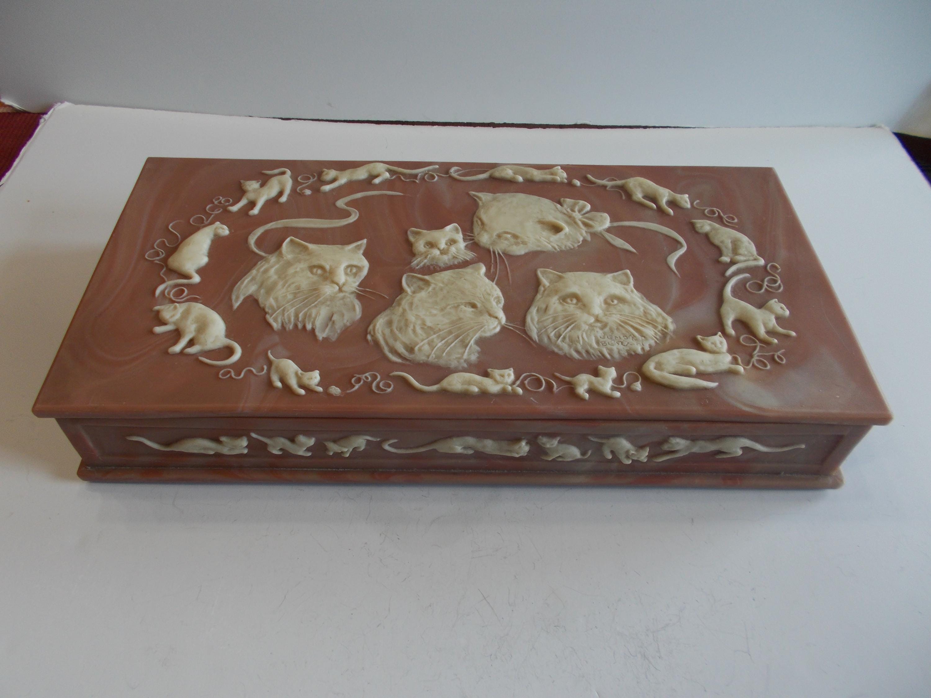 Incolay Jewelry Box - Etsy