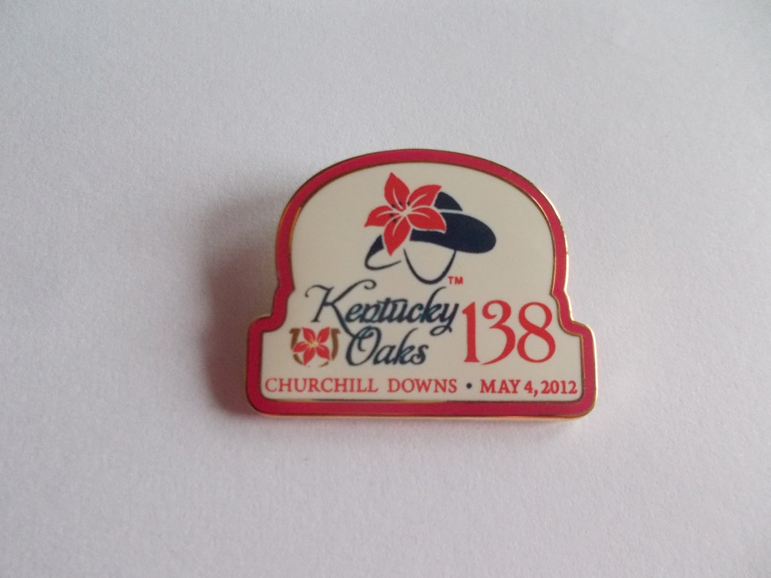 Authentic~kentucky Oaks~horse Racing~pin~138th~badge~fillies~mares ...