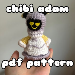 Chibi Squished Adam PDF Pattern