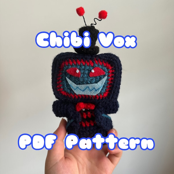 Chibi Vox Crochet Pattern Digital PDF