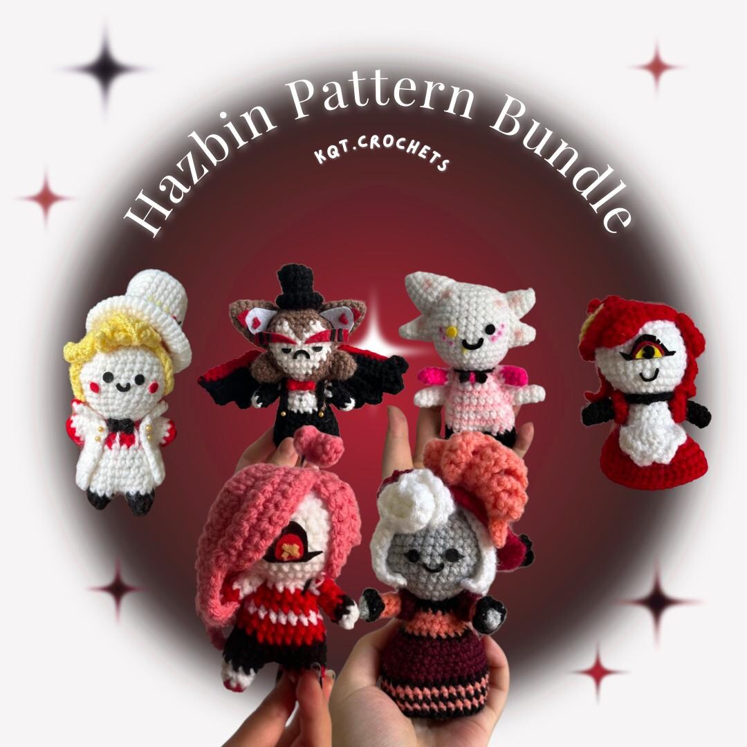 Hazbin Hotel Chibi Pattern Bundle - Etsy