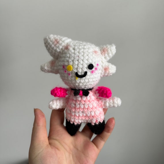 Chibi Angel Dust Crochet Pattern - Etsy