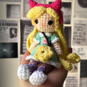 Patrón PDF de crochet de mariposa estrella