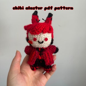 Chibi Alastor Crochet PDF Pattern