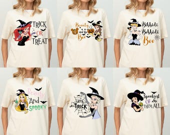Disney Princess Halloween Shirts, Disneyland Princess Shirts, Disney Princess Shirt, Disney Halloween Shirts,Halloween Princess Gift for Tee
